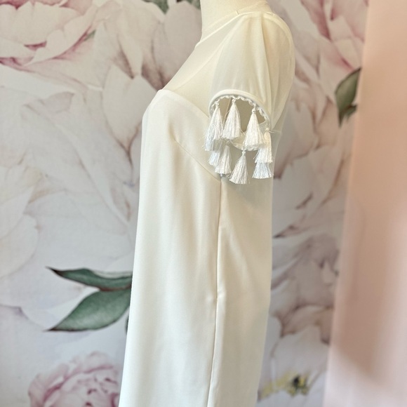 Lulus Iced Latte White Shift Women's Mini Dress XS - Picture 9 of 15